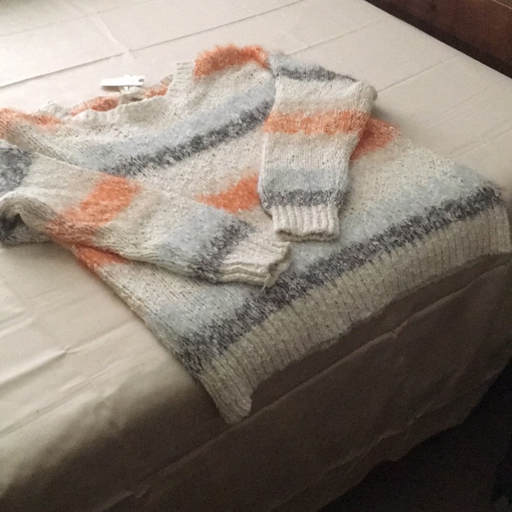 Anthro Kennedy Striped Pullover